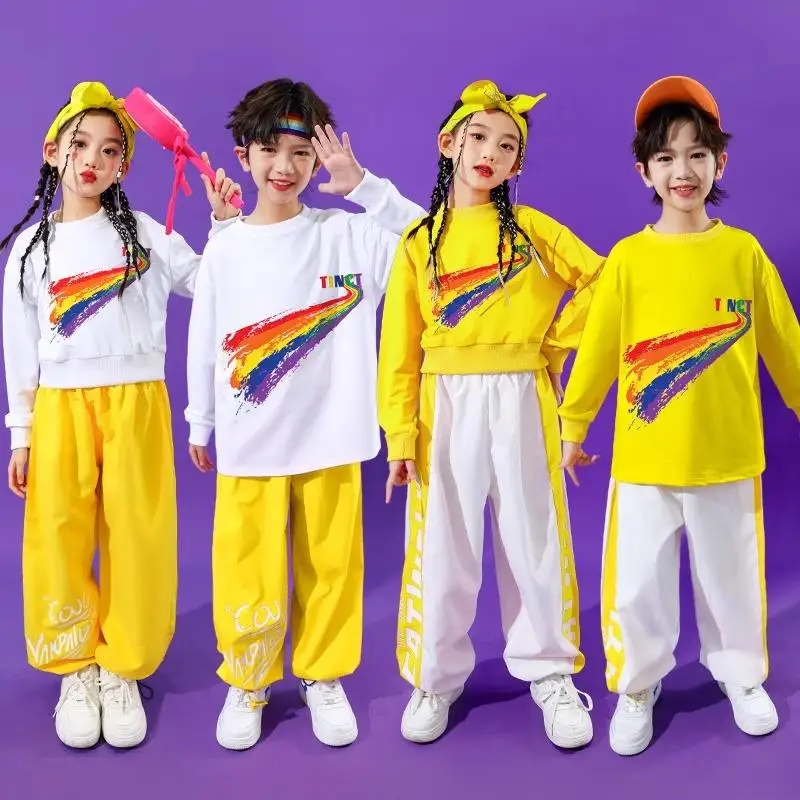 Children's cheerleading costumes Dopamine Primary School Games costumes Opening Ceremony Class uniforms Chorus suit