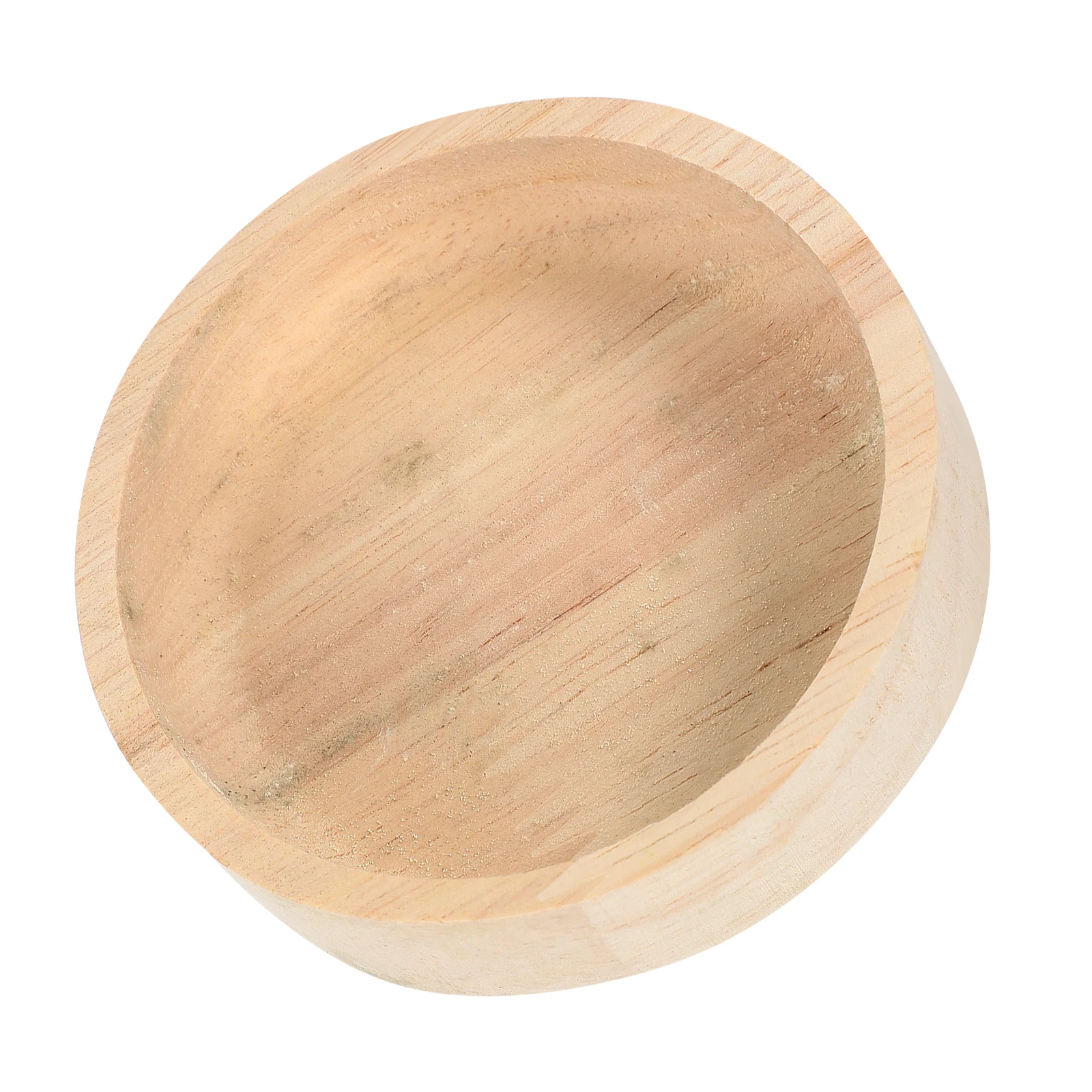 

Solid Wood Food Pot Small Animal Bowl Hamster Feeder Hedgehog Dish Supply Dishes