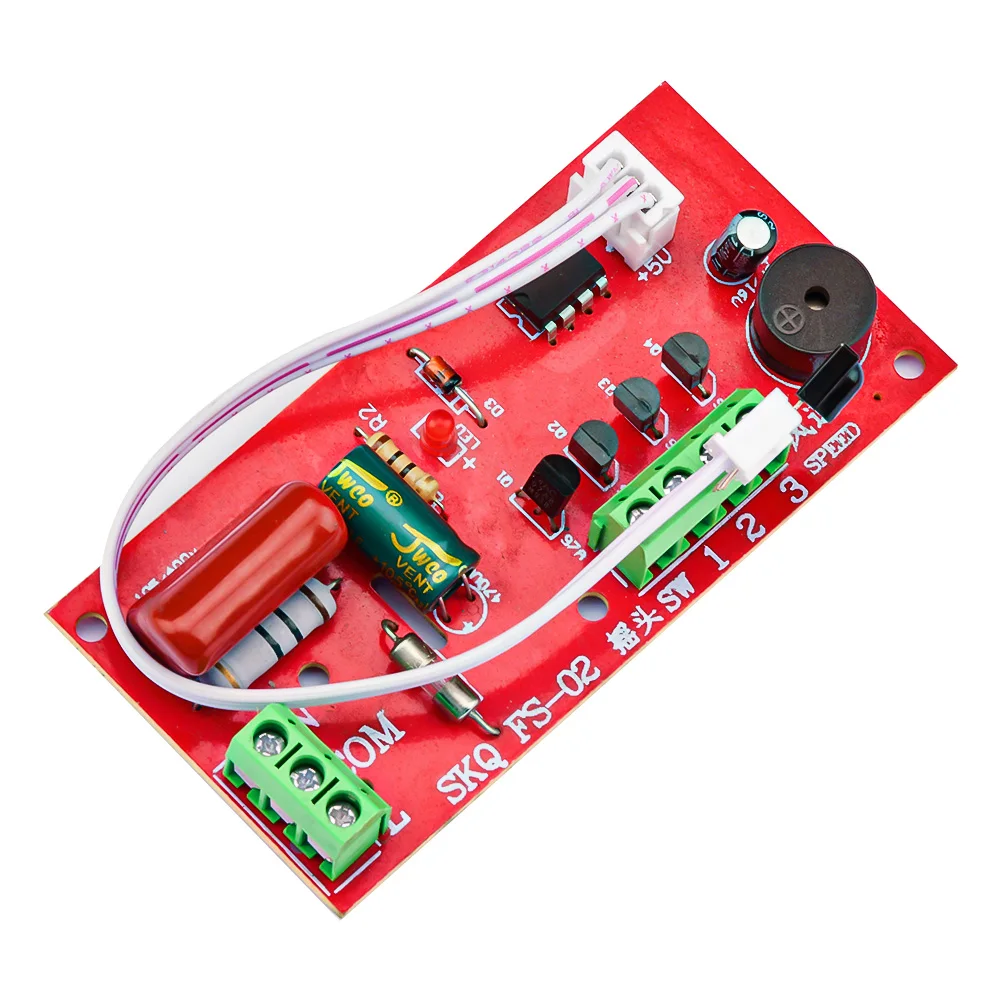 Universal Fan Remote Control Modified Board mit Fernbedienung Mini Fan Circuit Board Control Motherboard Electric 3 languages