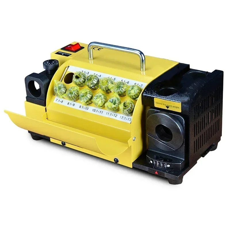 MR-13D Upgrade Grinding Machine 220V Portable Angle Grinder Disc Universal 120W Electric Drill Bit Sharpening Electric Tools 1PC