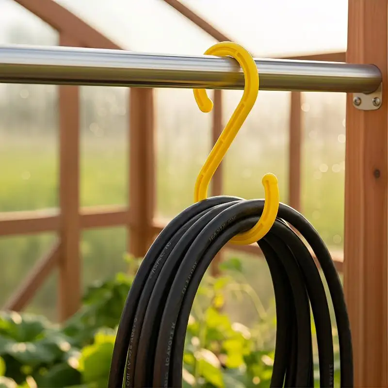 Greenhouse Ventilation Hook High Hardness Load Bearing for Supporting Plant Frames and Shade Cloths