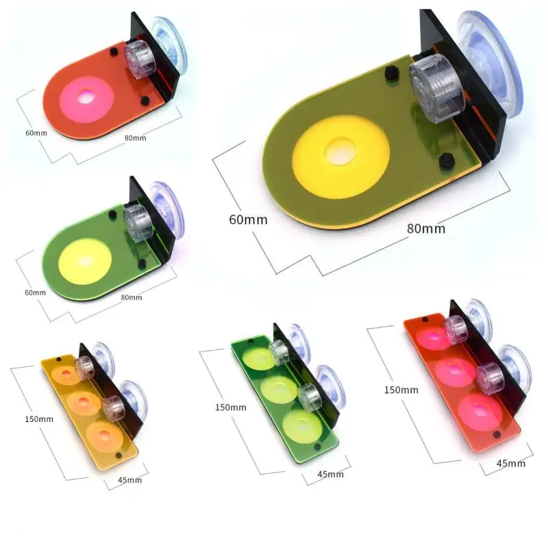 Acrylic Coral Frag Rack Fluorescent Reef Stand SPS Coral Plug Holder Aquarium Marine Fish Tank Accessories
