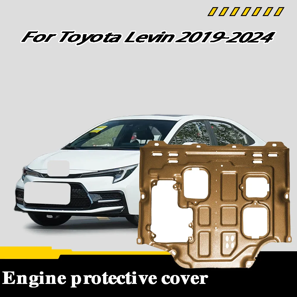 Under Engine Guard Plate For Toyota Levin 2019-2024 1.5L 1.8L Mud Fender Cover mudguard protector Front Underbody Shield