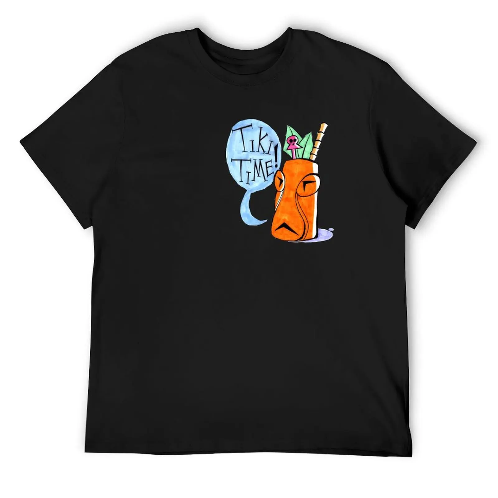 

Tiki Time Tiki Drink in a Tiki Mug T-Shirt anime figures anime stuff mens graphic t-shirts anime