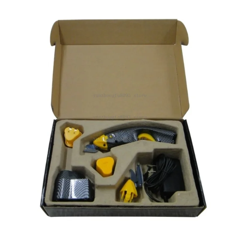 EC1 Electric Fabric Scissors, Multi-Functional Handheld Cutter for Cloth Leather Fiber and Craft Cutting Projects