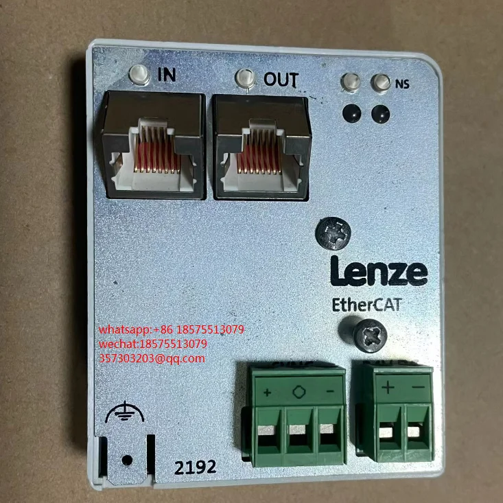 

Модуль связи Ethernet для инвертора LENZE EMF2192IB, 13377434 дюйма, 1 шт.