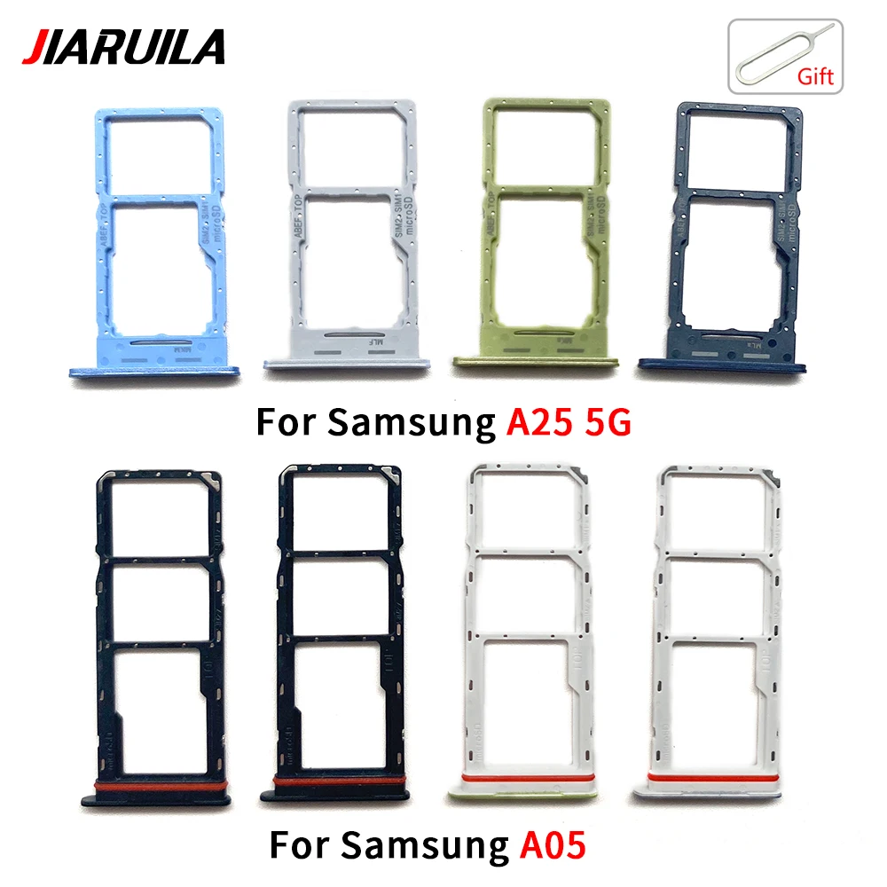 New SIM Card Tray Slot Holder Adapter Accessories For Samsung A05 A25 A35 A55 5G