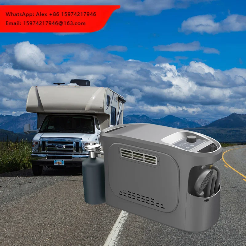 Powerhino Outdoor Water Heater Lpg Camping Shower Portable Propane Gas Instant Hot Water Heater For Camping RV