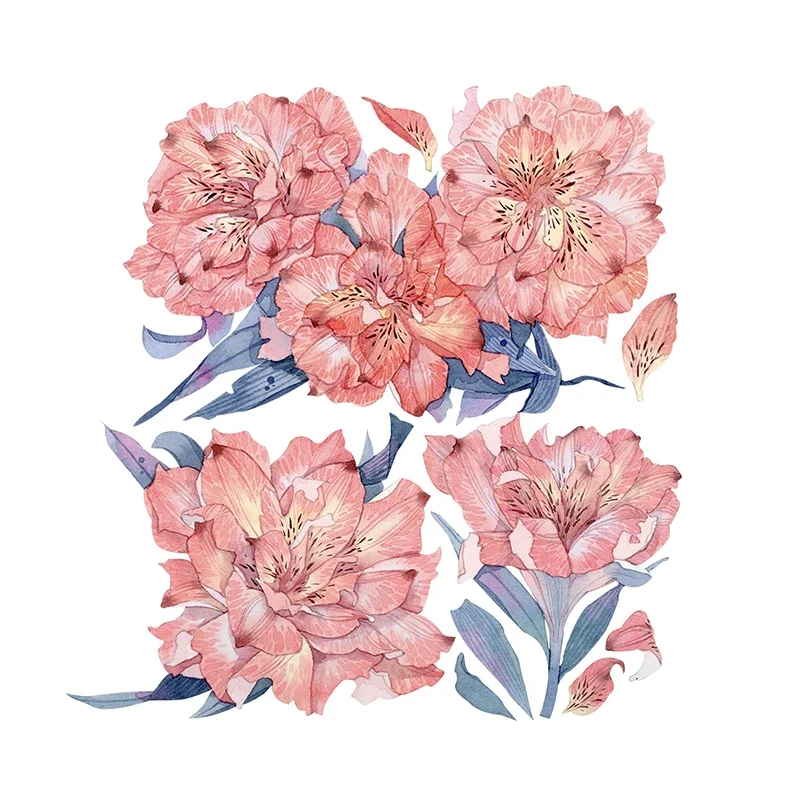 5m Narzissen Lilie Haustier Washi Masking Tape Rolle