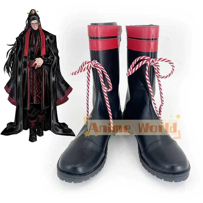 

Game Limbus Company Jia Qiu Обувь для косплея Сапоги по индивидуальному заказу Любой размер