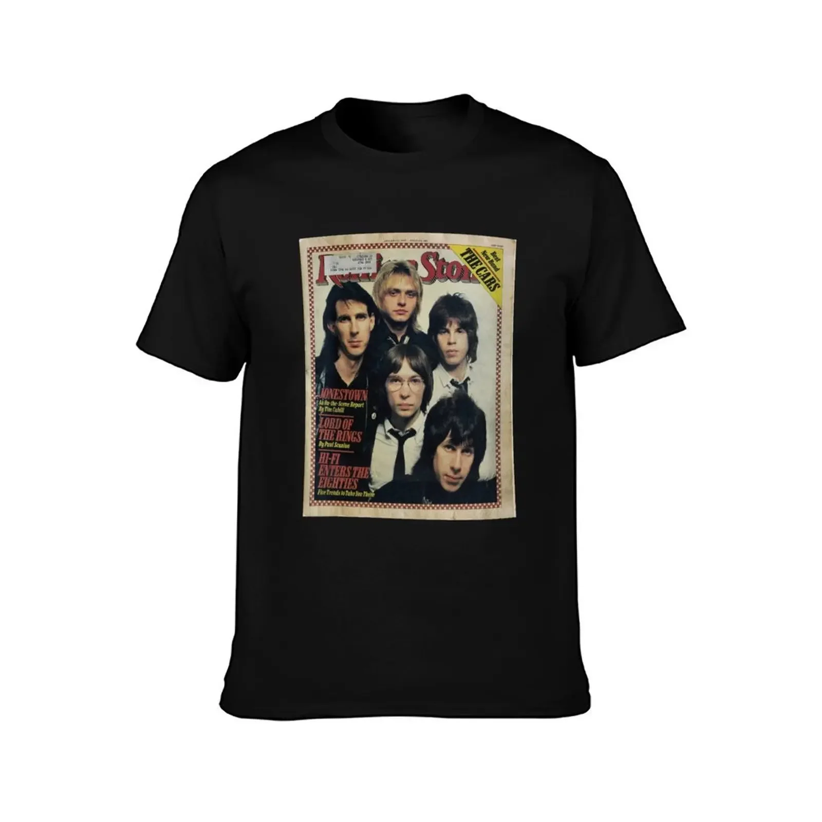 Rolling Stone January 25, 1979 T-Shirt Outdoor Work Short Sleeve Top