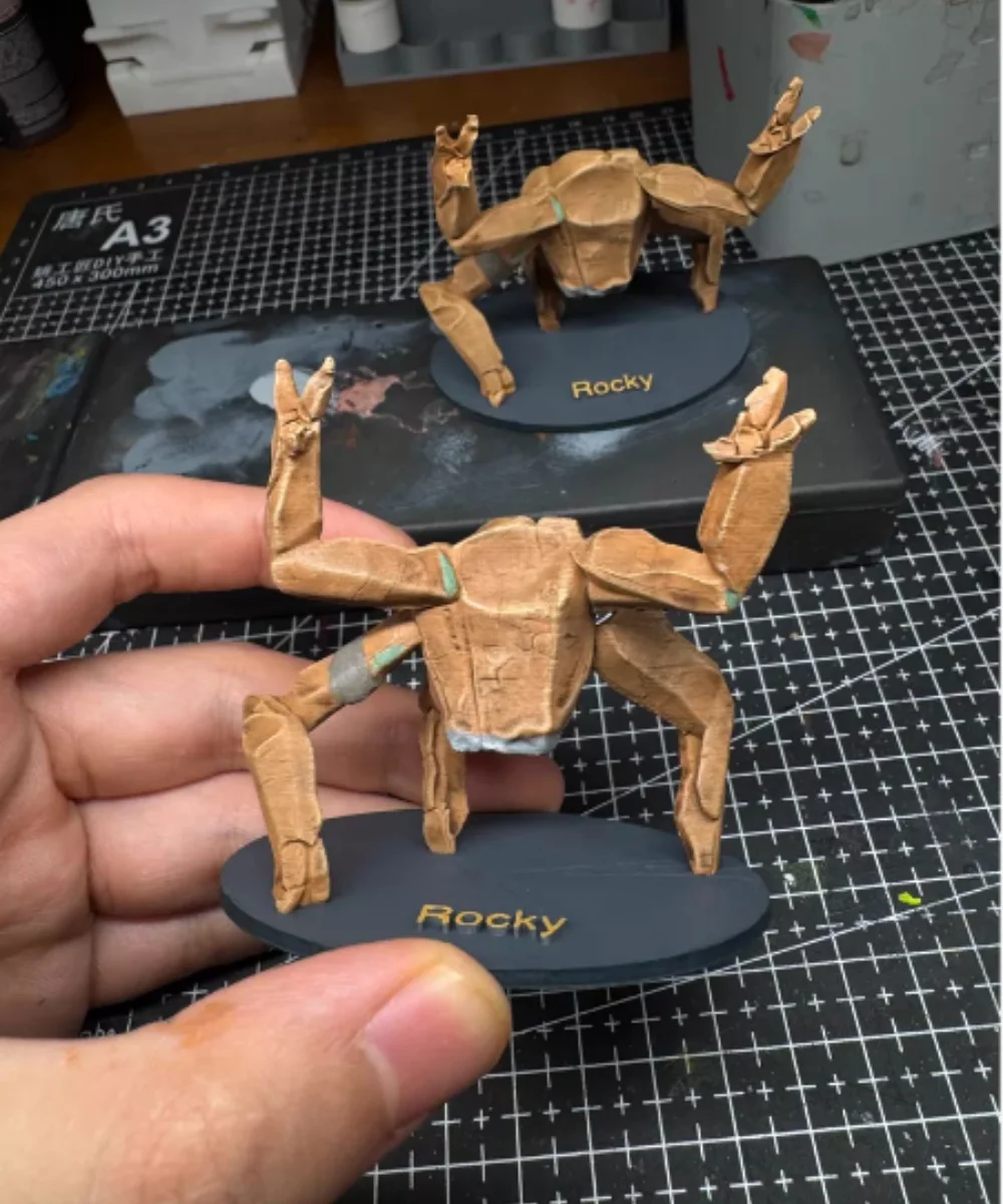 

2026 In Stock 3D Printing Project Hail Mary Rocky Grace Action Figure Model Toy Doll Christmas Gift