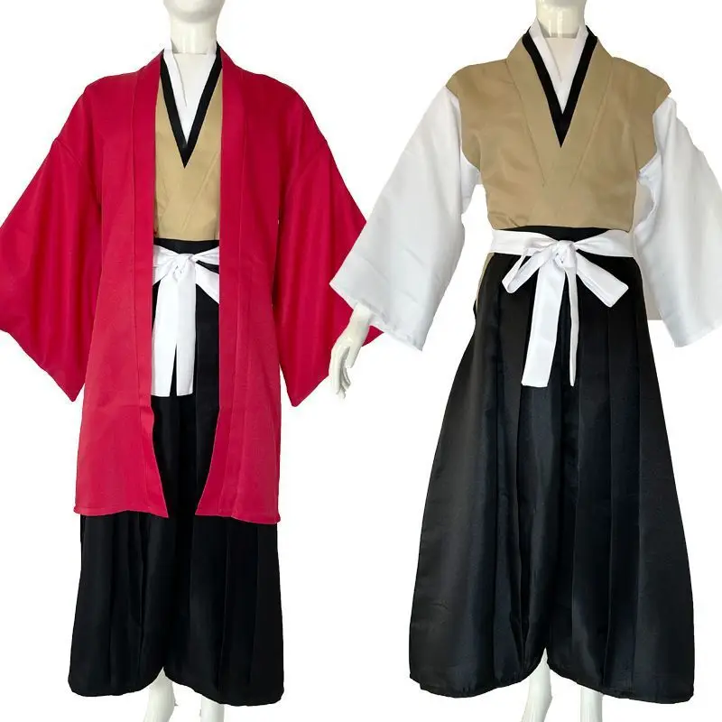 Tsugikuni Yoriichi Cosplay para Homens, Anime Kimono, Comic Event, Halloween Party, Guerreiro Japonês, Peruca