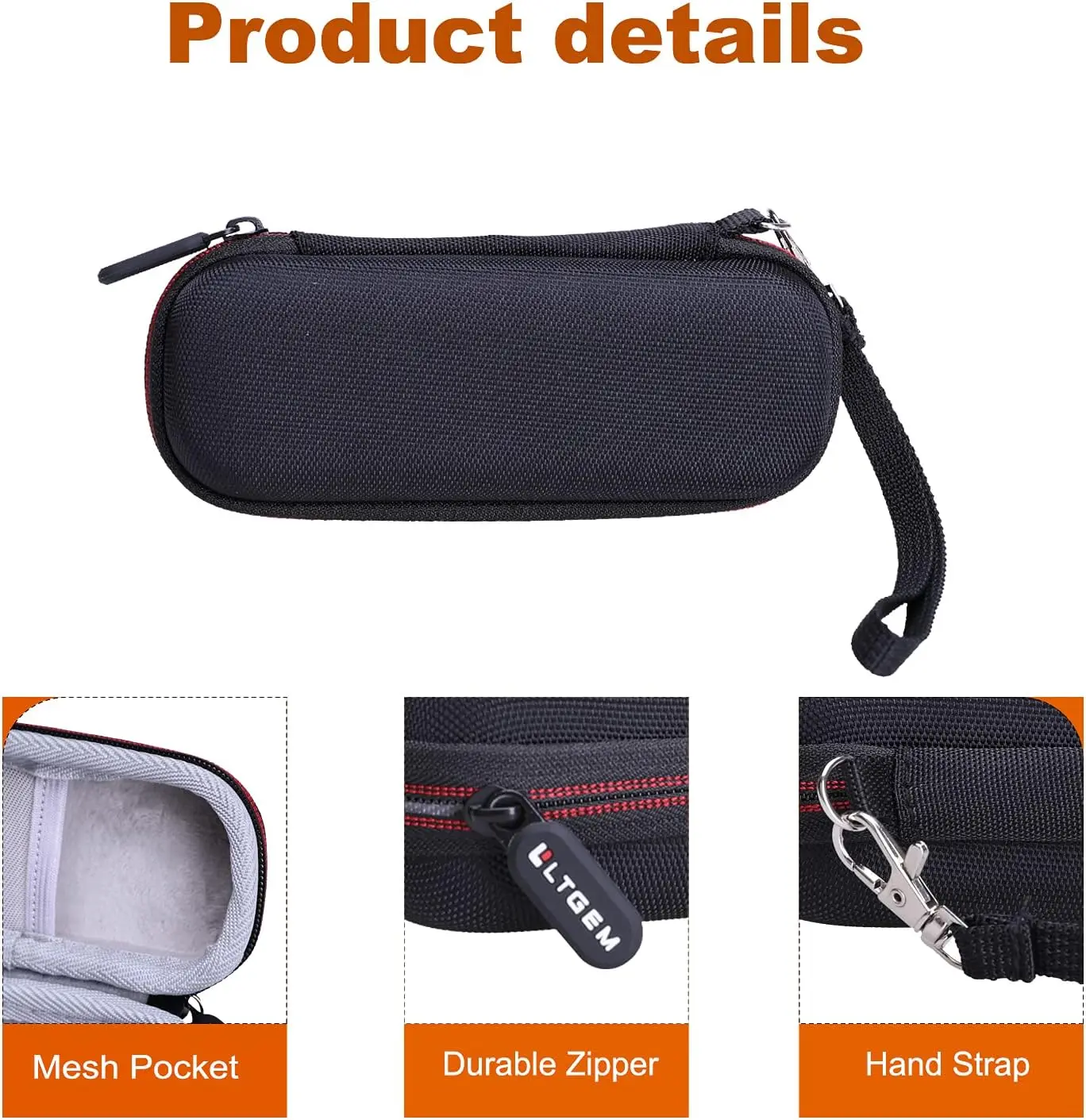 L LTGEM EVA Hard Carrying Case for Gillette Mach3 Men's Razor - Storage Protective Bag (Case Only!) view 6