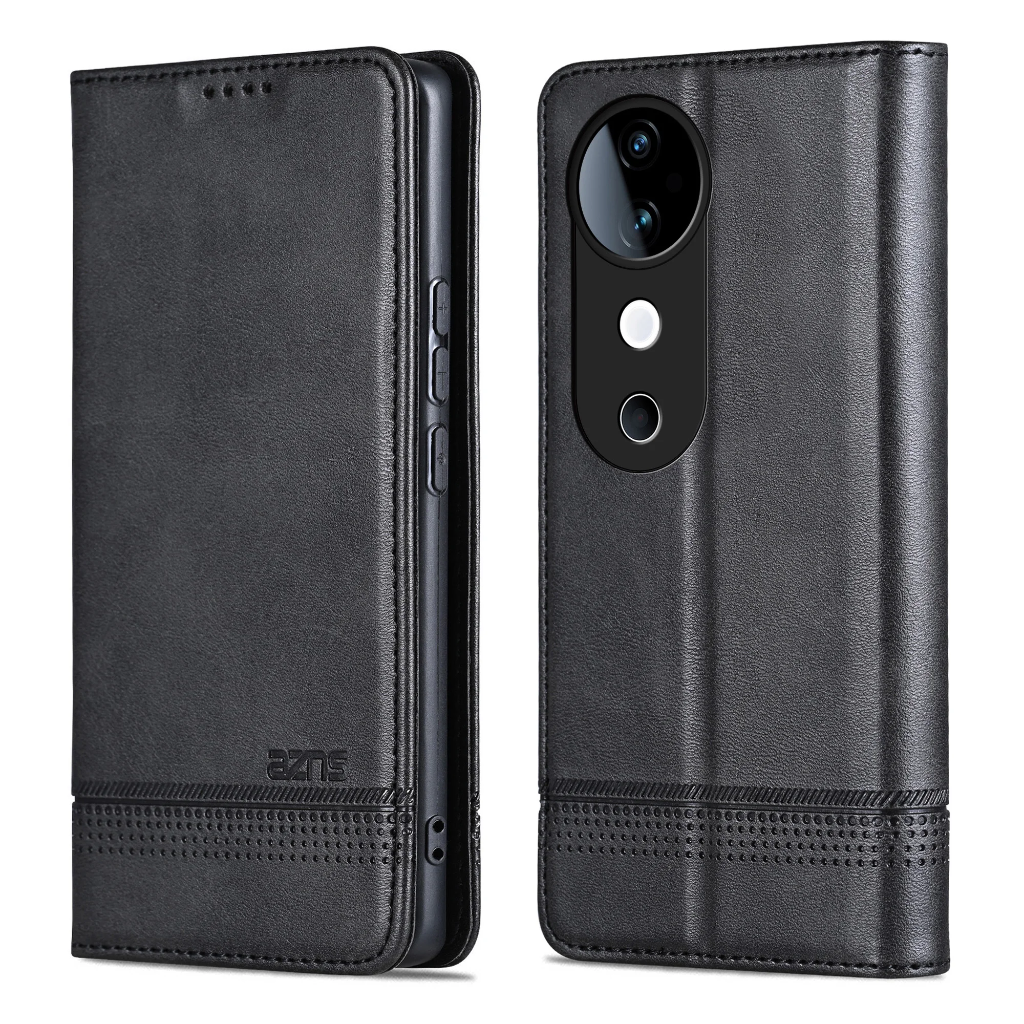 Flip leather Magnetic closed Cover For vivo S19 V2364A Card slot wallet Fall prevention Phone Case For vivo S19 Case 6.78 inch