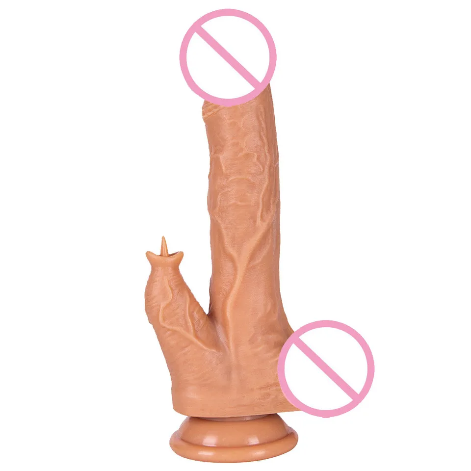 Smart Heated XIAER Telescopic Swingtongue Licking Masturbator Wireless Realistic Vibration Dildo Female Vibrator