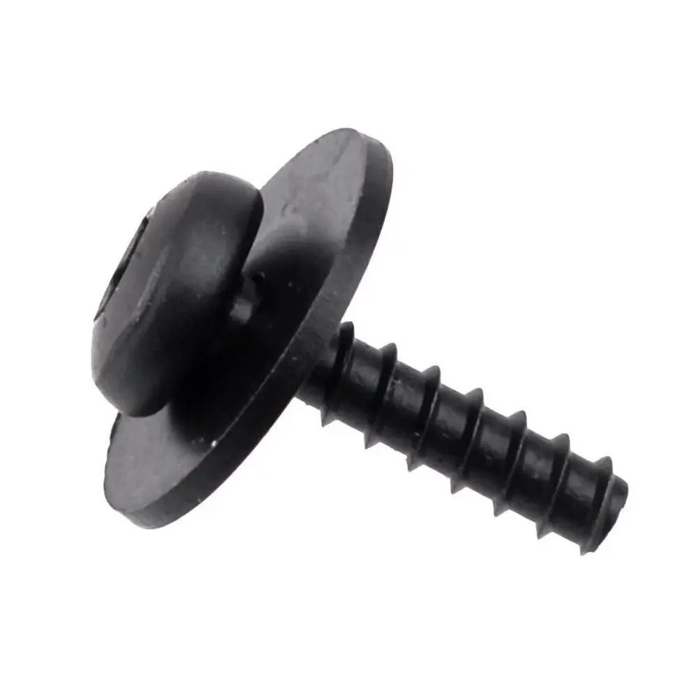 100pcs Durable Material Car Underbody Engine Cover Panels Screws Sturdy Material Stable Structure Phillips Round Head Screws