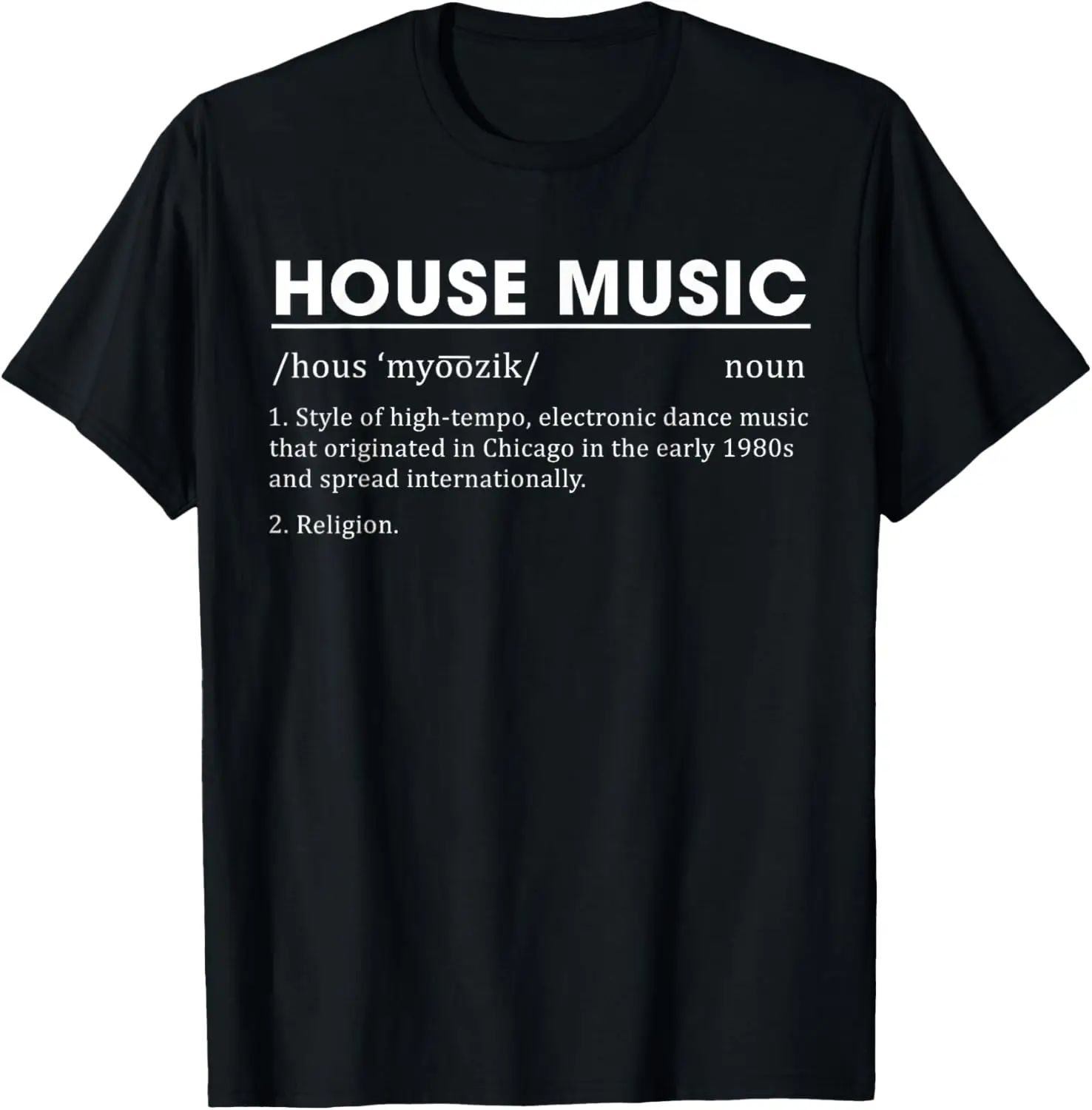 House Music Rave DJ T Shirt Graphic Cotton Streetwear Short Sleeve Dj Electronic Dance Music Birthday Gifts T-shirt Men
