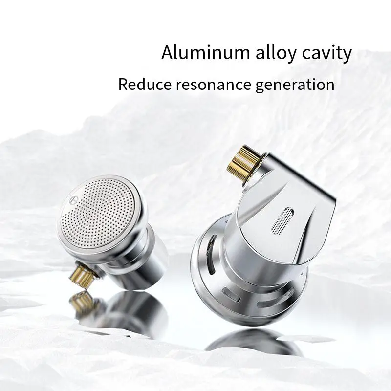 NEW TRN EMX Dynamic Flagship Audiophile Flat Headset Earplugs Super Bass Music Replaceable Cable For EMA TN BAX