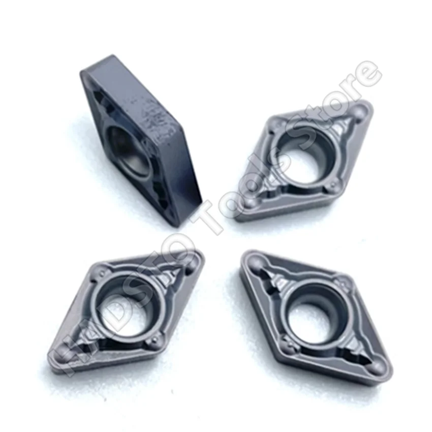 Imagem -02 - Carboneto do Cnc Insere Inserções de Giro Dcmt070204-mp Hs7125 Dcmt070208-mv Hs7125 Dcmt21.51 Dcmt21.52 Hadsto o