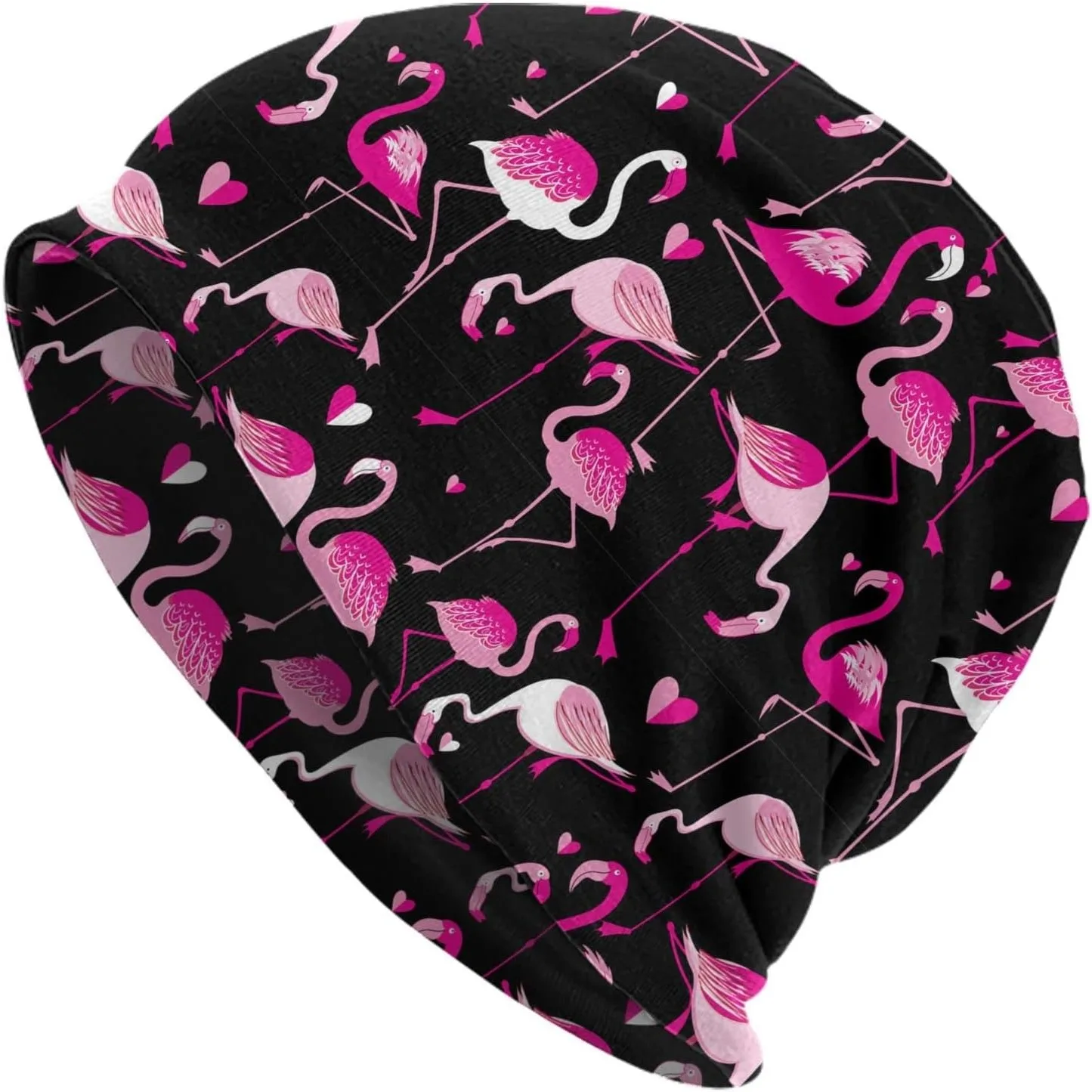 Butterfly Pattern Beanie Chemo Hat Cancer Headwear Knitted Hats Baggy Slouchy Scarf Cap for Adults Women Men
