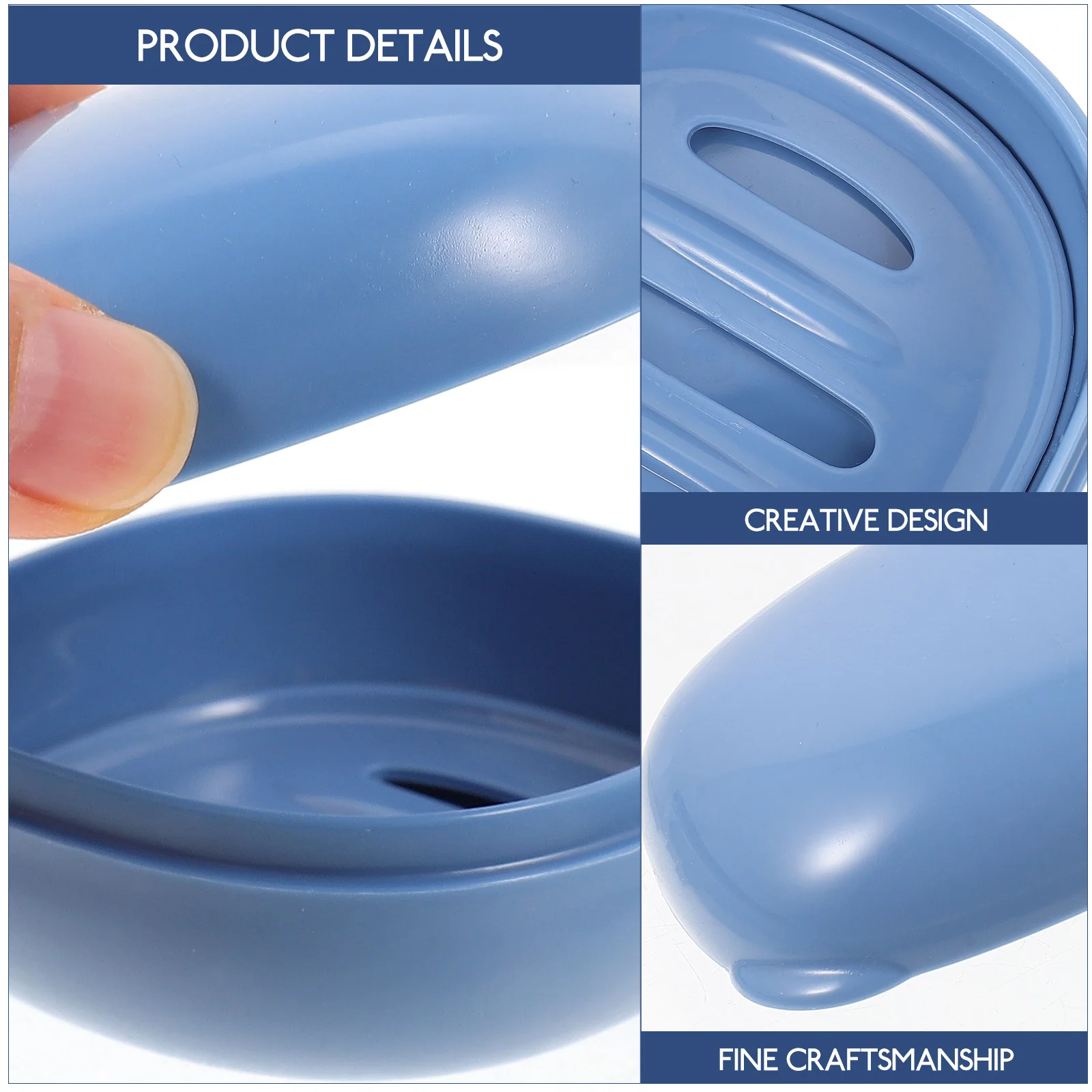 

2 шт. водонепроницаемый контейнер для мыла, легко чистящийся дизайн, мыльница для домашнего декоративного мыла, держатель для предметов первой необходимости в ванной комнате