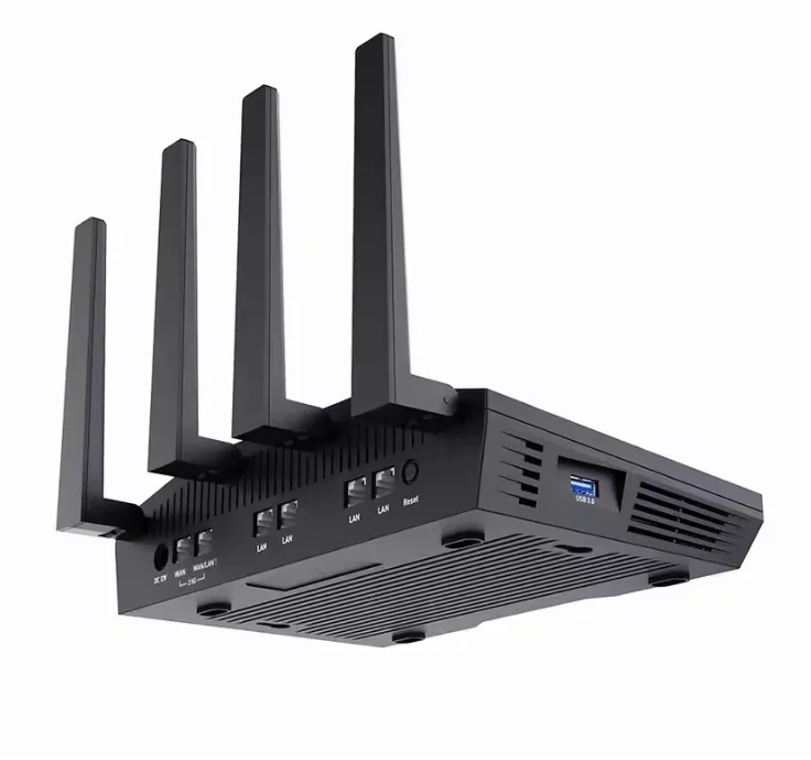 GL.iNet Flint 2 (GL-MT6000) home and office router, 8-Stream Wi-Fi 6 technology,OpenWrt,2.5G Ethernet ports,Parental control