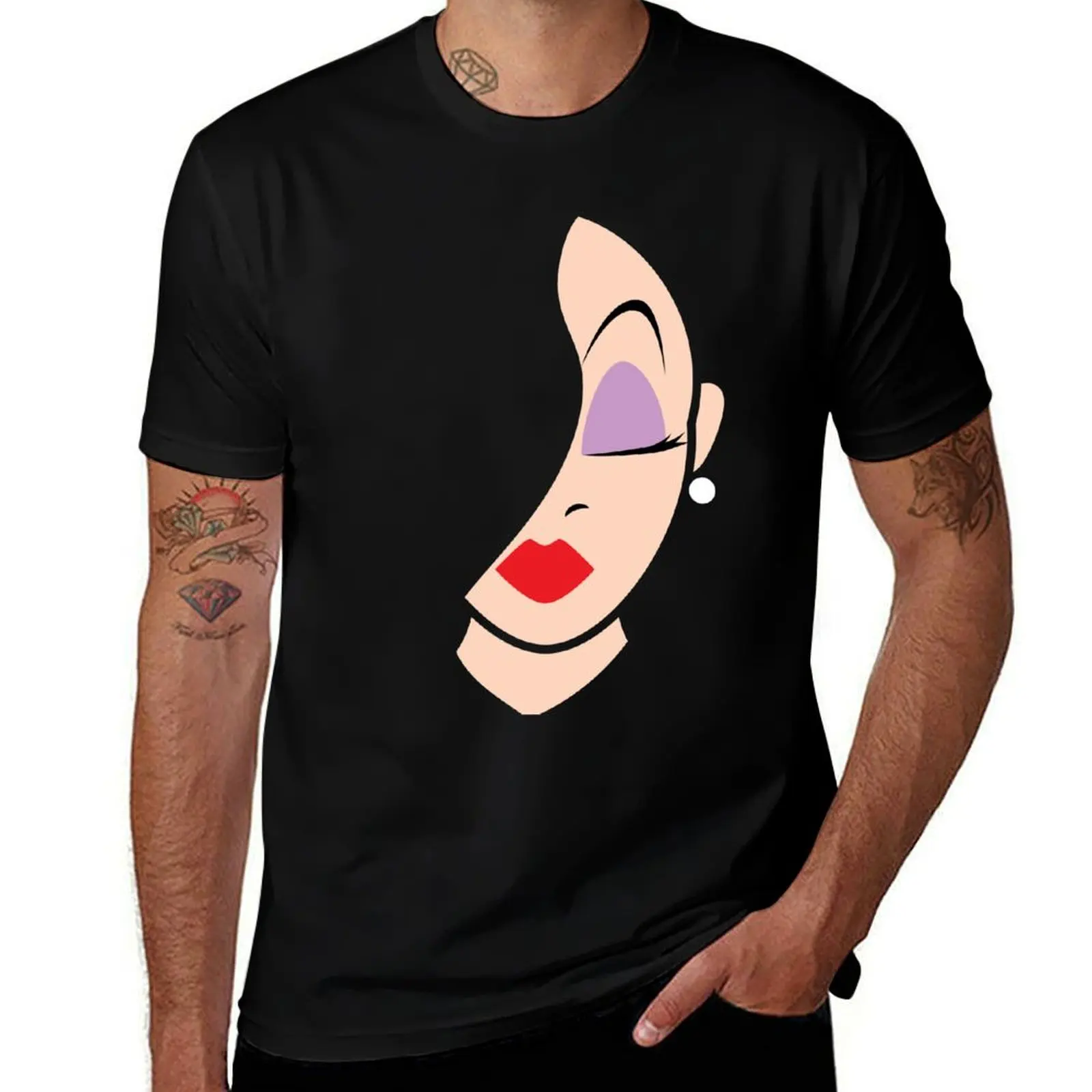 

Minimalist Jessica t T-Shirt cotton Face cotton 100% 100% tshirt Rabbit shirts