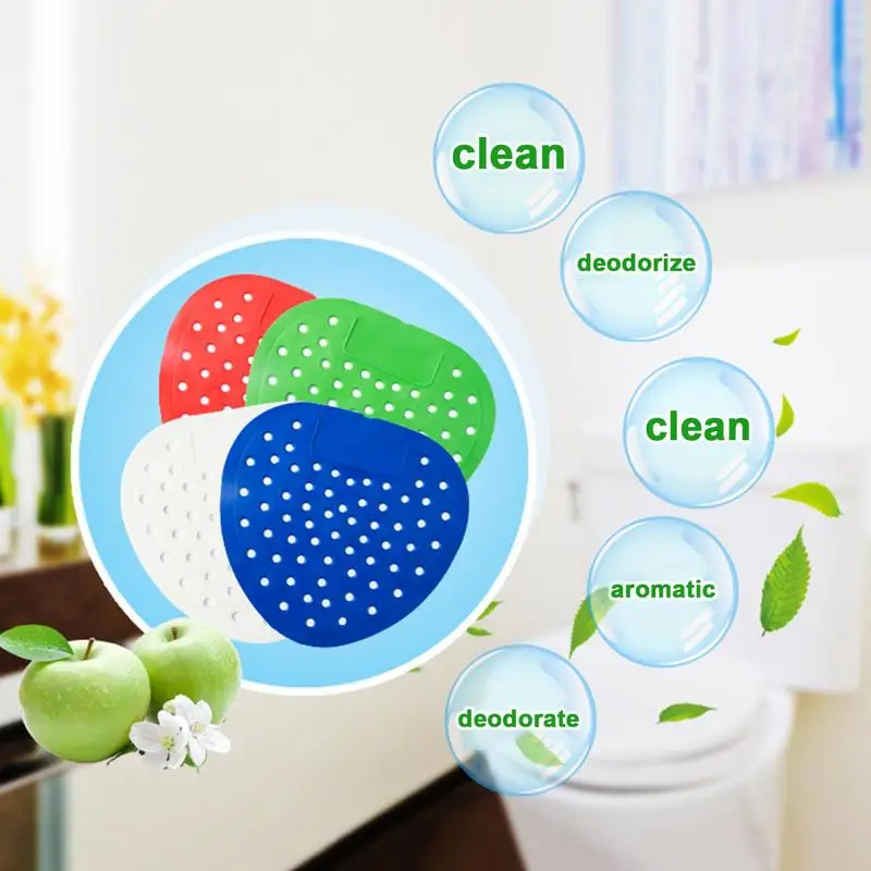 Urinal Mat Natural Air Freshener Fragrance Antimicrobials Deodorizer Men Urinal Deodorant Urine Pool Aroma Pad For Home Hotels