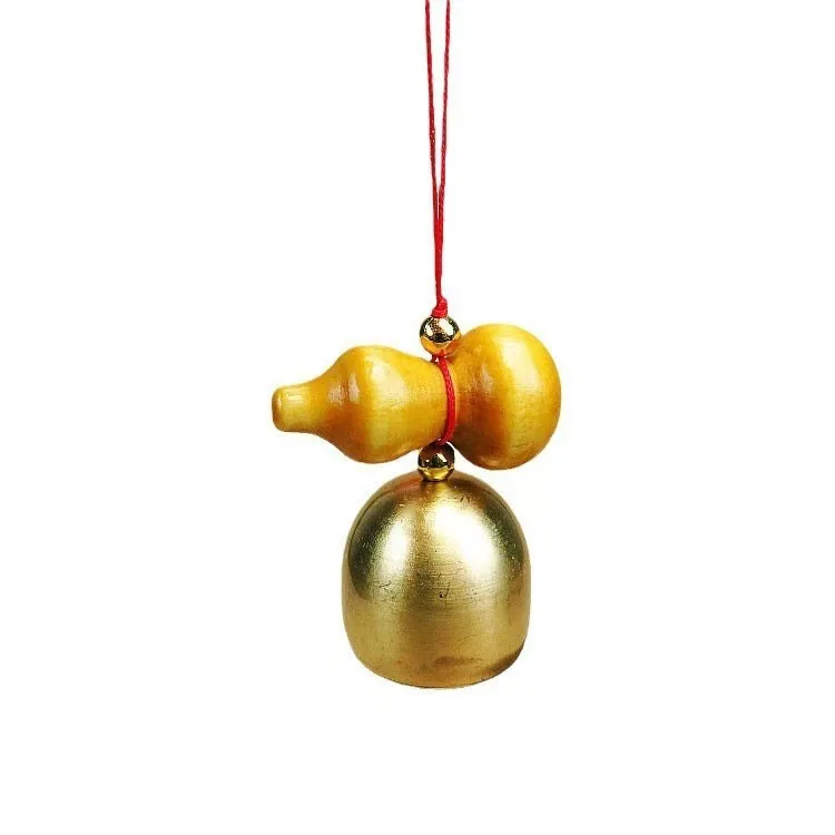 Alloy copper Bell Metal Wind Chimes Jingle Ornament 2.8cm Christmas Tree Pendant Decor  Home Hanging Motorcycle bell keychain