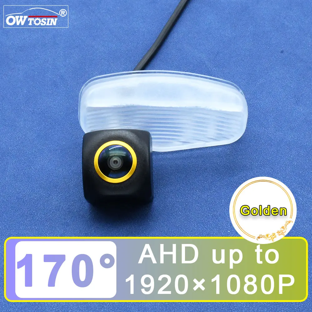 

AHD 1080P 170° Golden Lens Vehicle Car Rear View Camera For Honda XRV X-RV 2014 2015 2016 Car Monitor