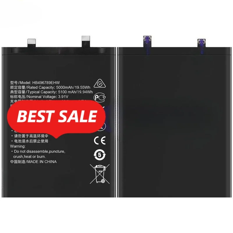 HB496789EHW for Huawei Honor Magic 5 Phone Battery 0Cycle High Quality High Capacity Replacement Bateria Grade A Cell with Tools