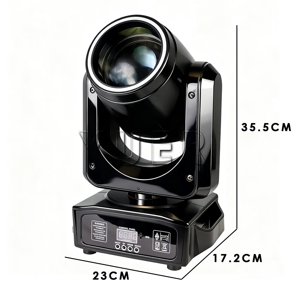 YUER 200W Bea スポットムービングヘッド DMX 音楽制御 パーティーDJ ステージ照明 ディスコ ナイトクラブ クリスマスコンサート レインボーステージライト