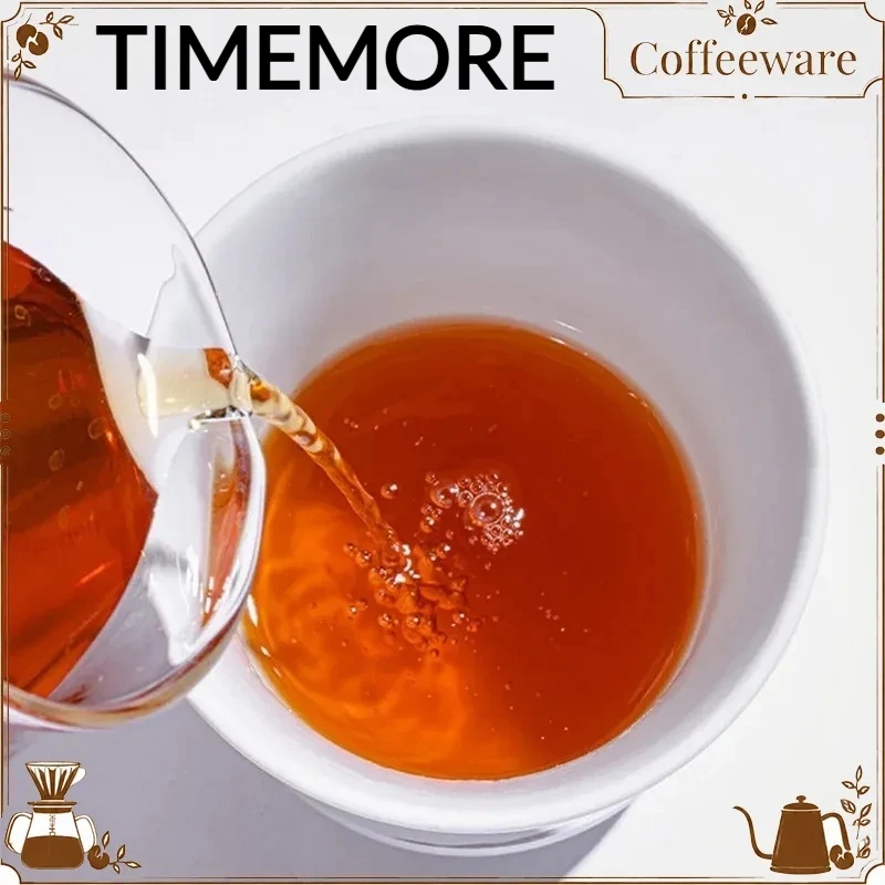 Timemore Ganlu Golden Dragon Ceramic Fragrance Retaining Coffee Tasting Mug For Hand Brew Specialty Coffee Tea Tasting