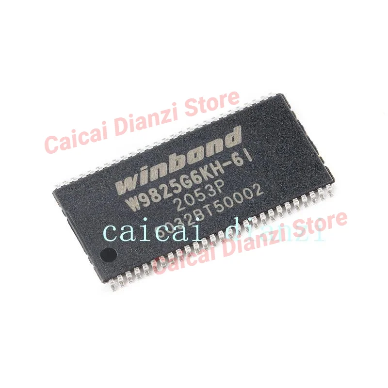 

10PCS/LOT W9825G6KH-6I W9825G6 TSOPII-54 256M-bits SDRAM Memory chip