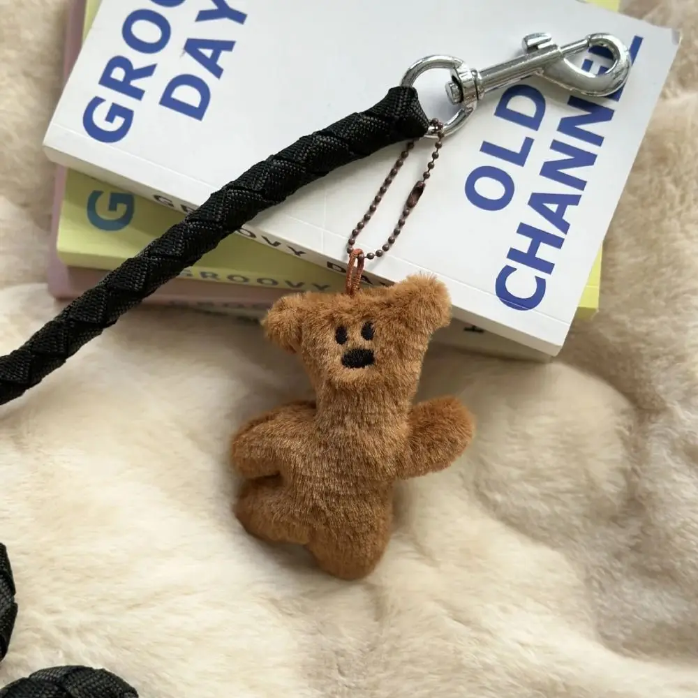 Fashion Thick-Warmed Dog Warm Clothes One-Piece with Bear Pendant Pet Clothes Windproof Button Pet Coat For Small Medium Dog