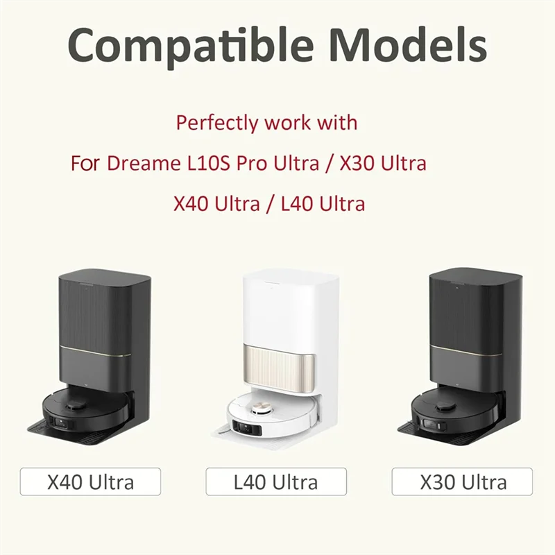 Filtres Hepa stables pour aspirateur Robot Dreame L10S Pro Ultra / X30 Ultra / X40 Ultra / L40 Ultra, pièces de rechange