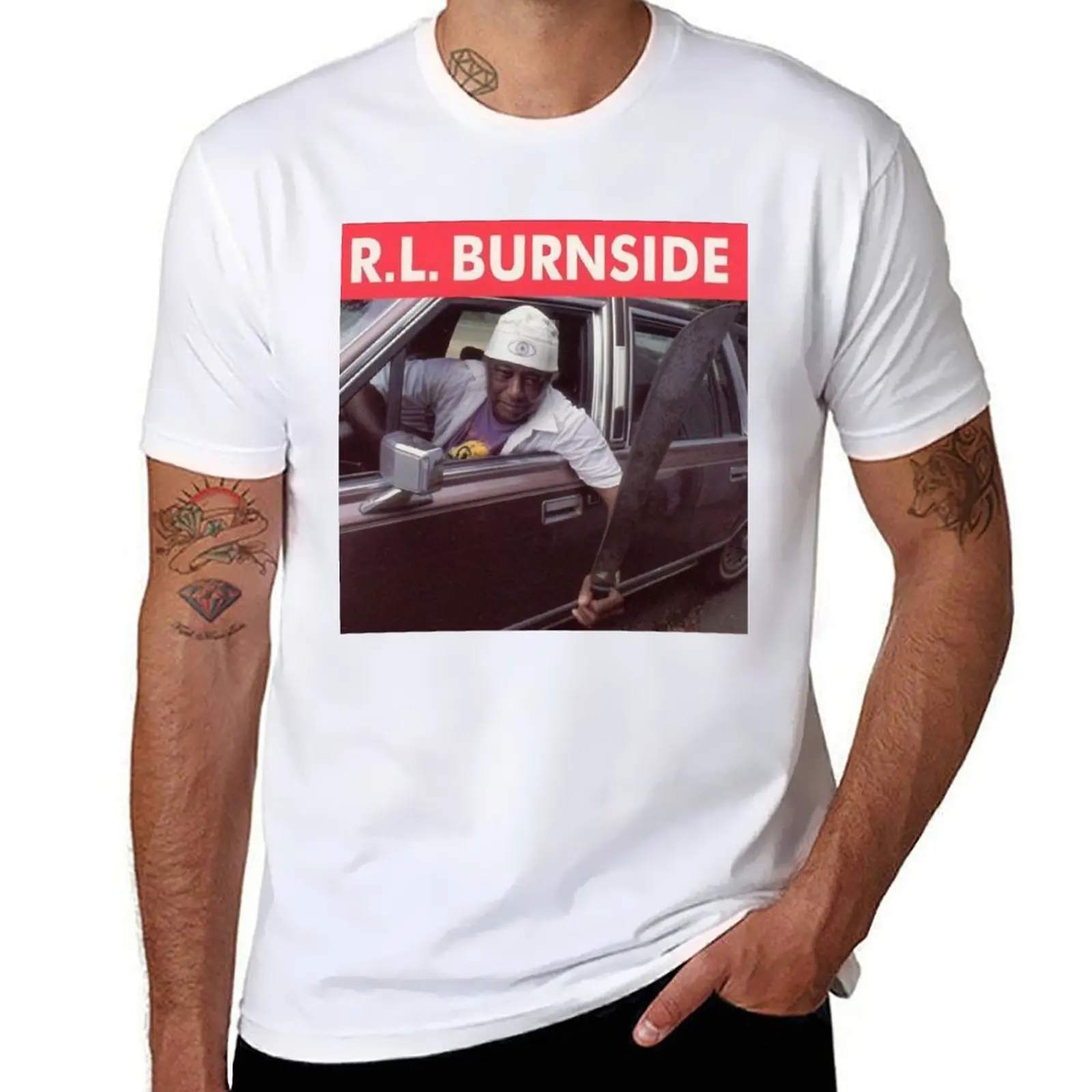

RL Burnside T-Shirt man t shirts for men casual cotton t shirt man T-Shirt