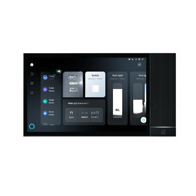 8-Inch TPA08 music host, gateway infrared control multi-function home control central control screen