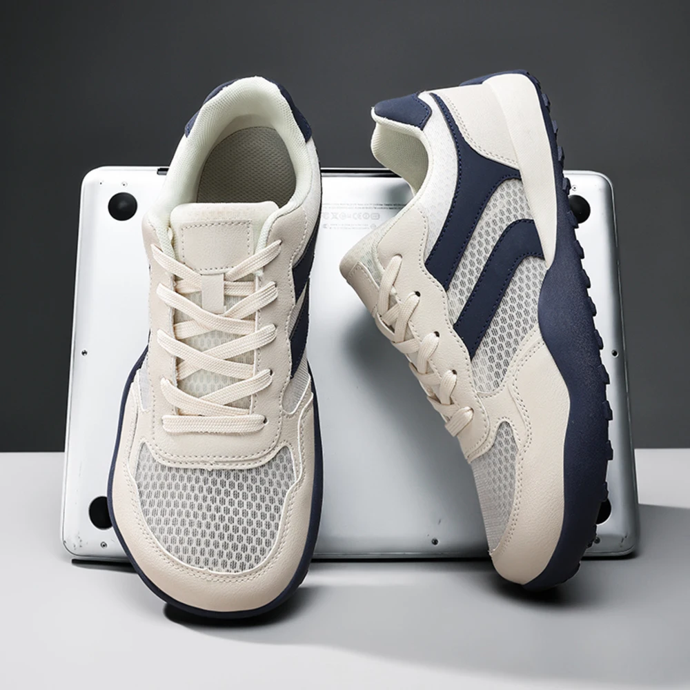 2026 New Unisex Wide Width Canvas Sneakers | Plus Size German Trainers Cooling Mesh Casual Walking Shoes For Men Women