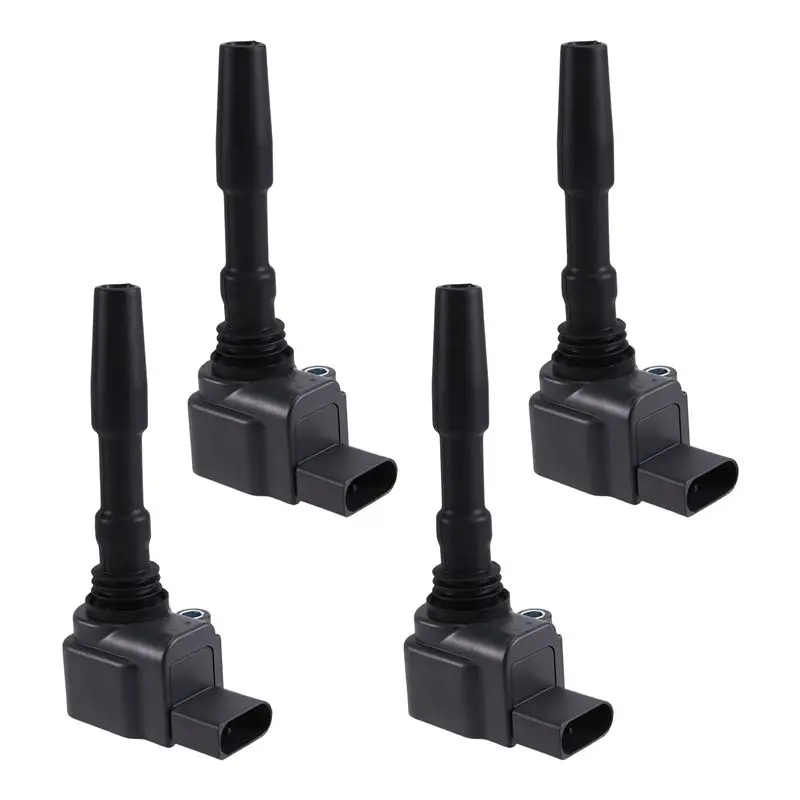 Car Ignition Coil Kit- 4 Pieces Designed For Bentley Continental Flying Spur S7 S8 RS 6 RS 7 2014-2017(079905110J K/L/N)