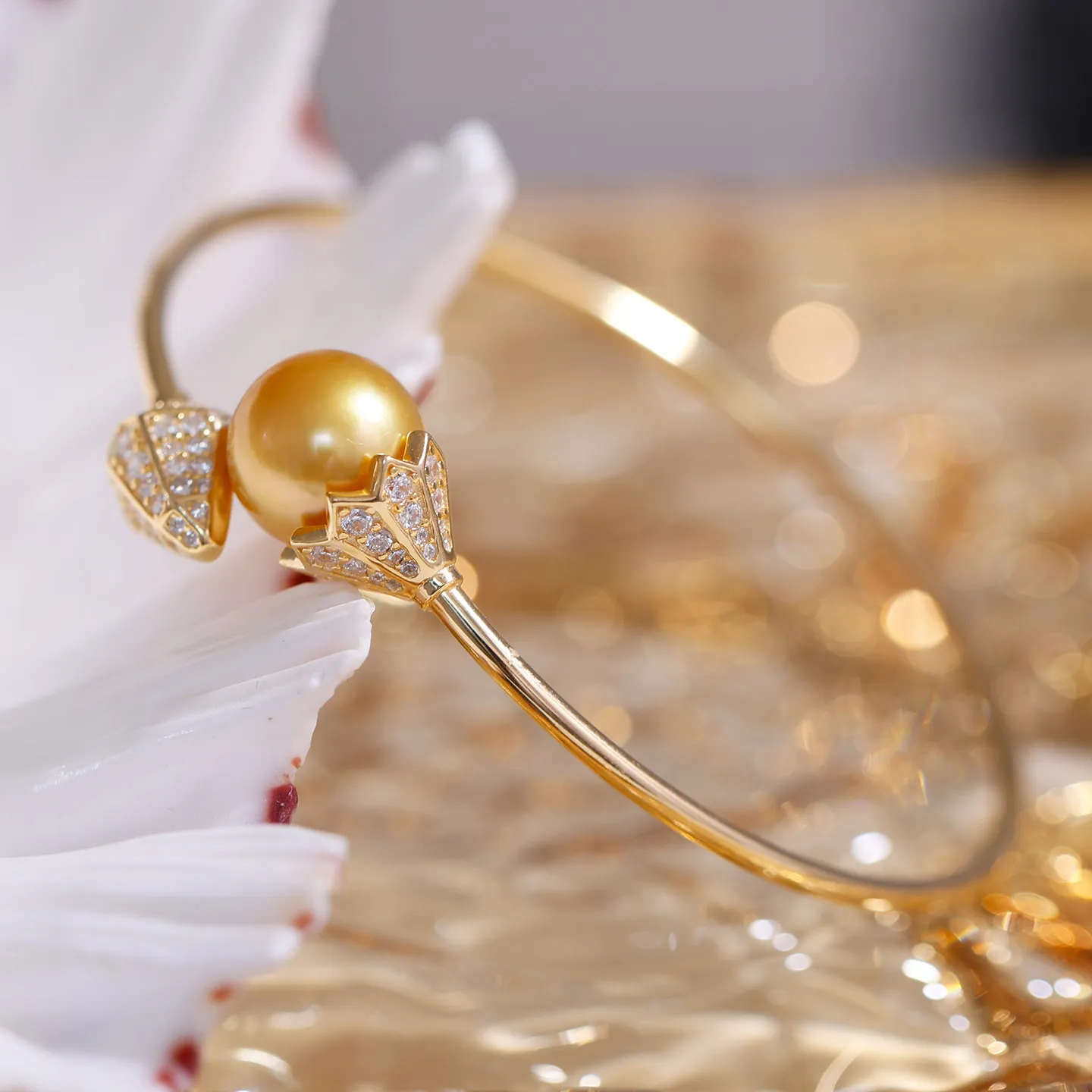 Luxury Serpentine Natural Pearl Elastic Bracelet AAAA11-12mm Bracelet 925 Pure Silver