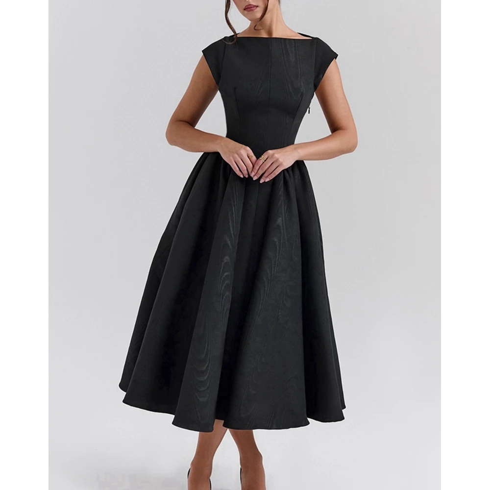 

Elegant Dresses for Women Summer Sleeveless Robe Longue Backless Night Dress Women Evening Outfits