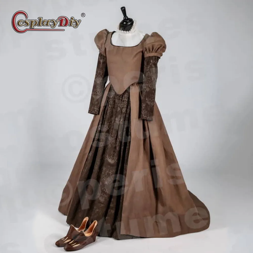 

Cosplaydiy Vintage Historical Edwardian Victorian Dresses Civil War Costume Clothes Woman Dress Medieval Retro Ball Gown outfits