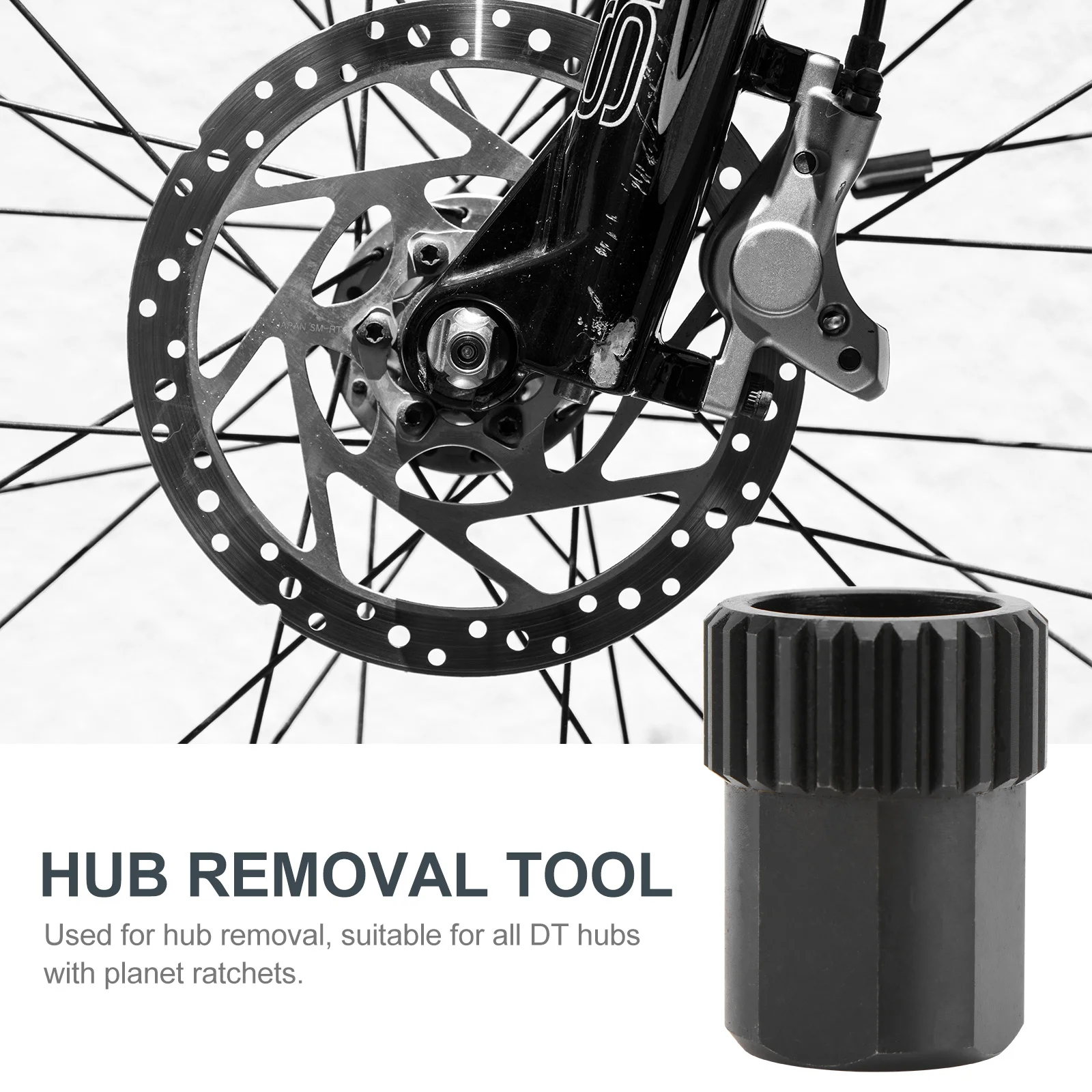 

Planet Ratchet Hub Tool Nut Removal Installation Compatible for Dt Swiss Vanadium Steel Tool Bike Supply