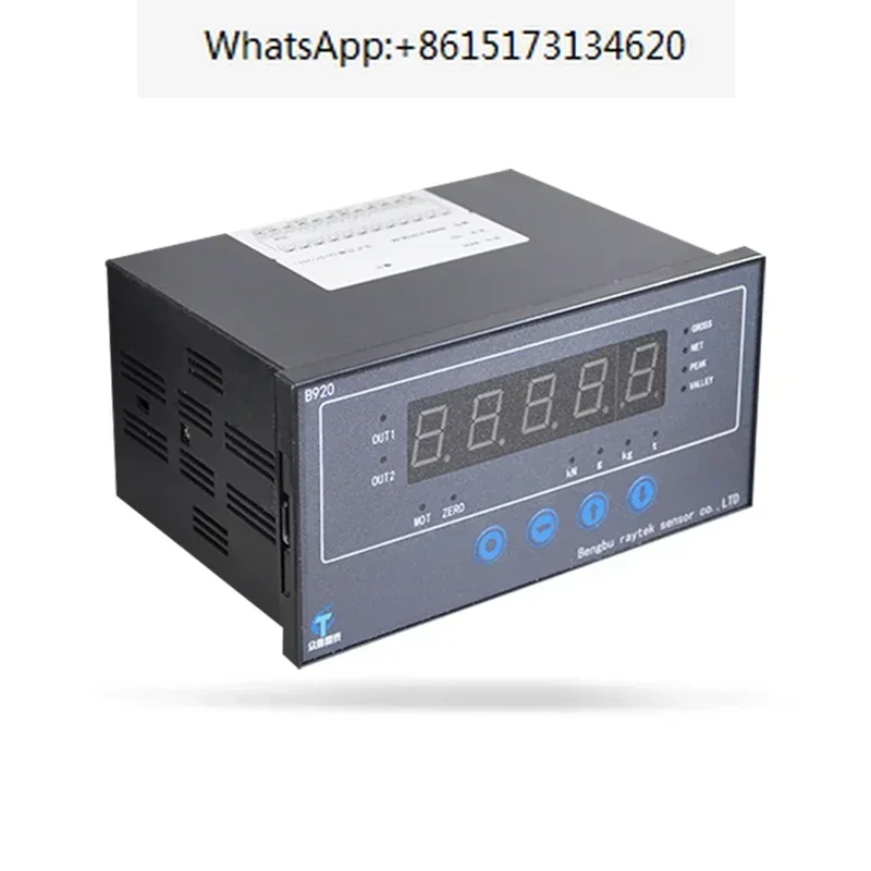 Intelligent Display Instrument Large Screen Led LCD Weighing Indicator For Platform Scale Floor Scale Animal Scale