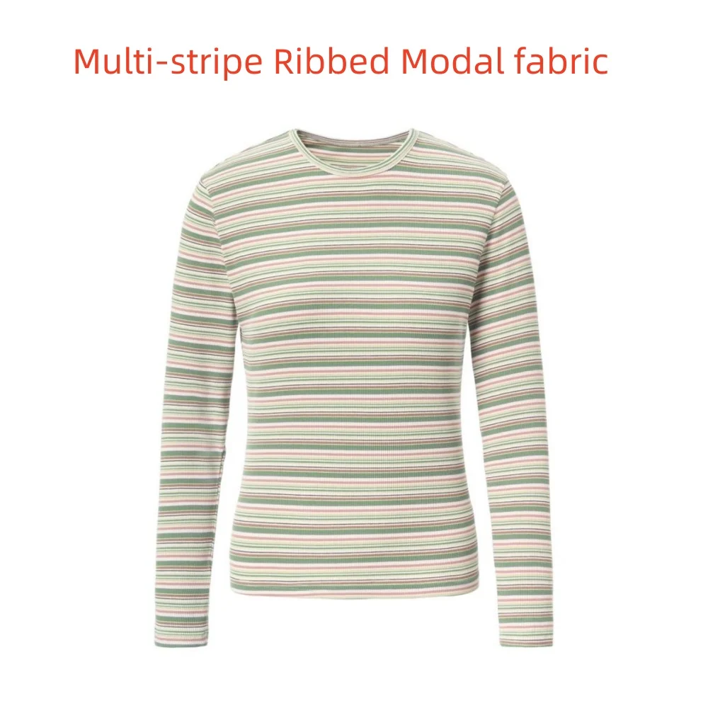 Pinstripe Multi Stripe Teen – Multi-green
