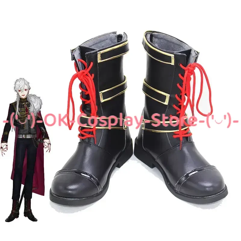 

Kuzuha Cosplay Shoes Halloween Carnival Boots VTuber Cosplay Prop PU Leather Shoes Custom Made