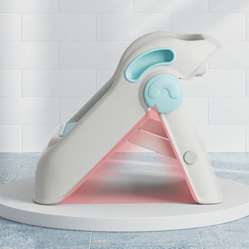 Scaletta per WC pieghevole per vasino per bambini Sgabello antiscivolo multifunzionale per lavare la scala di sicurezza portatile per bambini