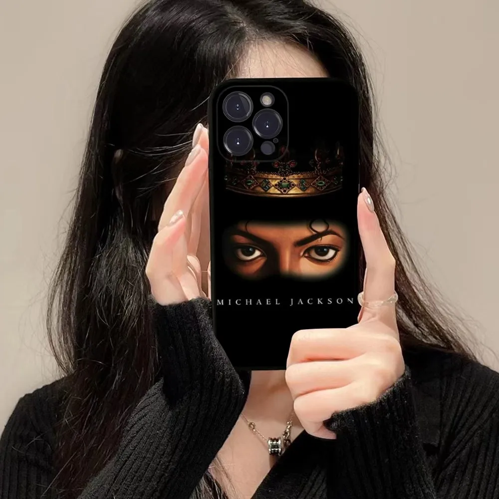 American Singer M-MichaelS J-Jackson Phone Case Silicone Soft for iphone 15 14 13 12 11 Pro Mini XS MAX 8 7 6 Plus X XS XR Cover